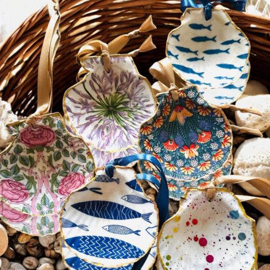 Shell Art Pieces