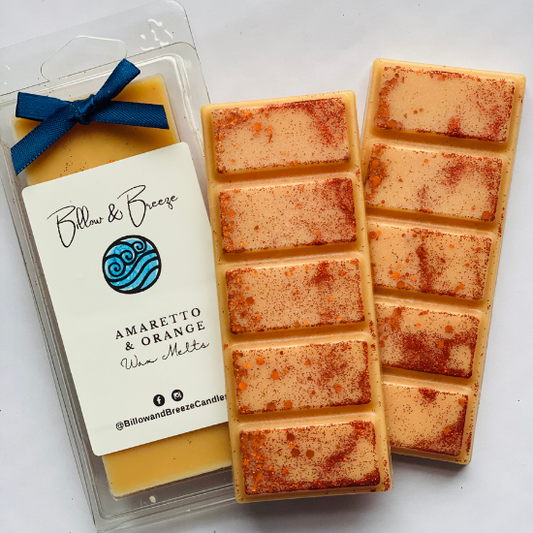 Amaretto & Orange Snap Bars