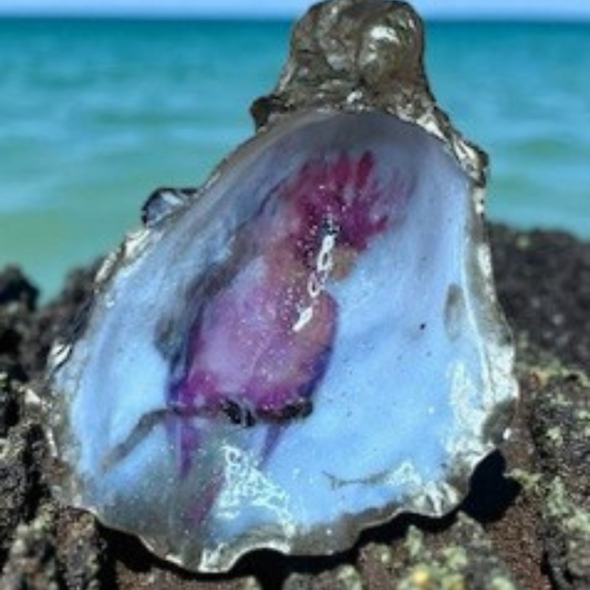 Loch Ryan Oyster Shell Trinket Dish - Pink Cockatoo