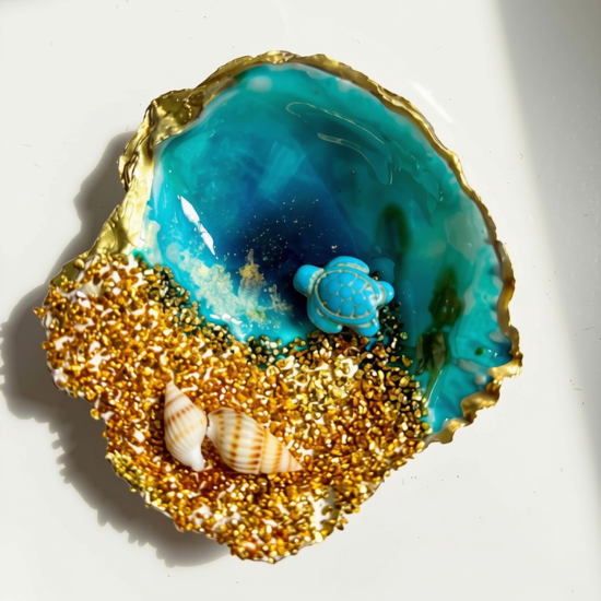 Turtle Lagoon (1) – Loch Ryan Oyster Shell Trinket Dish