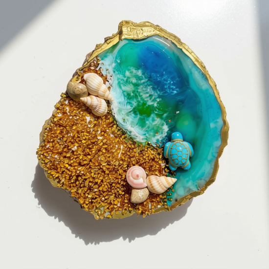 Turtle Lagoon (5) – Loch Ryan Oyster Shell Trinket Dish
