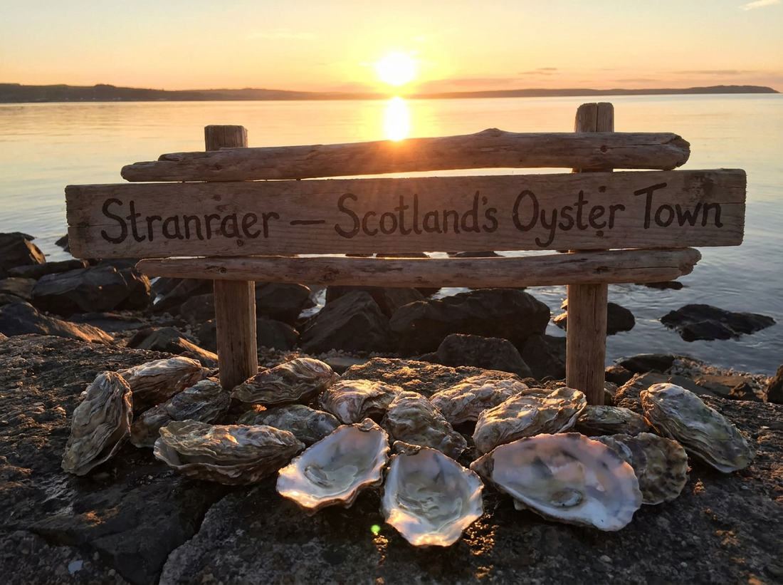 Stranraer: Scotland's Official Oyster Town — And Why That Means So Much to Us