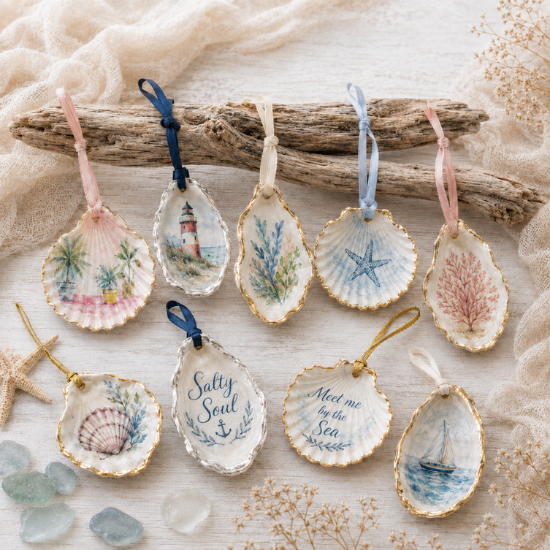 Hanging Shell Charms