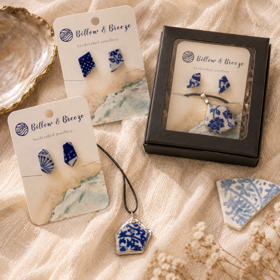 Sea Pottery Necklaces & Sets