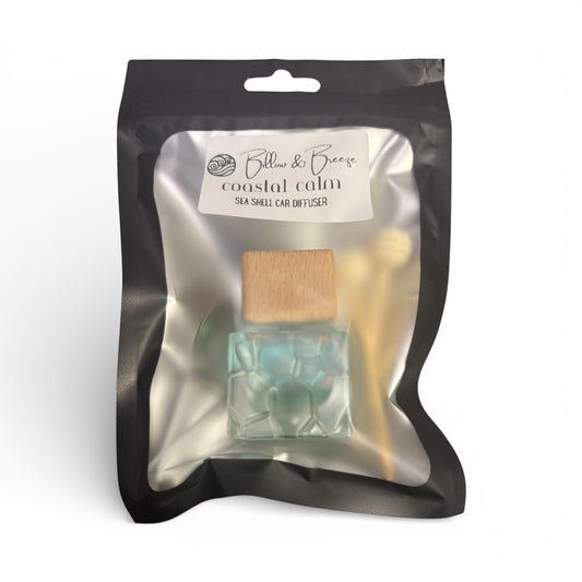 Sea Shell Car Diffuser - Vent Clip - Coastal Calm