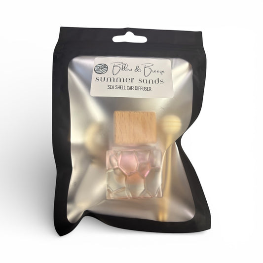 Sea Shell Car Diffuser - Vent Clip - Summer Sands