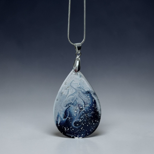 Coastal Waters Necklace - Oval