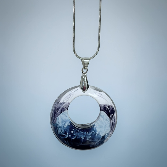Coastal Waters Necklace - Round