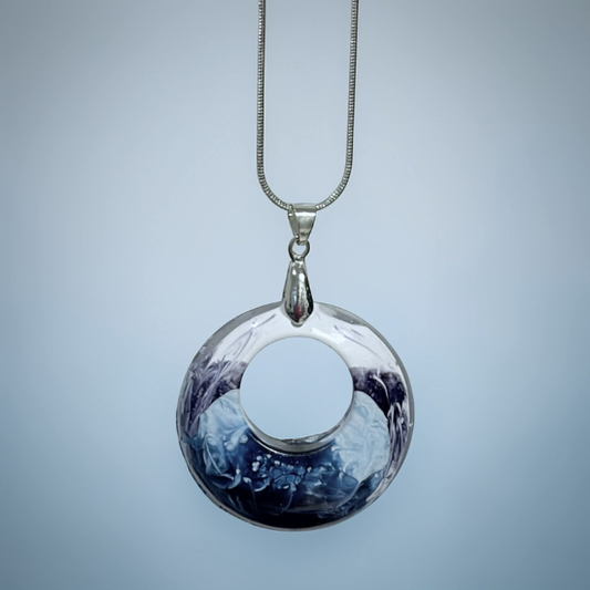 Coastal Waters Necklace - Round