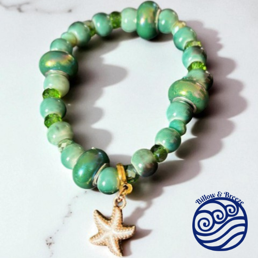 Sea Green Stretch Bracelet