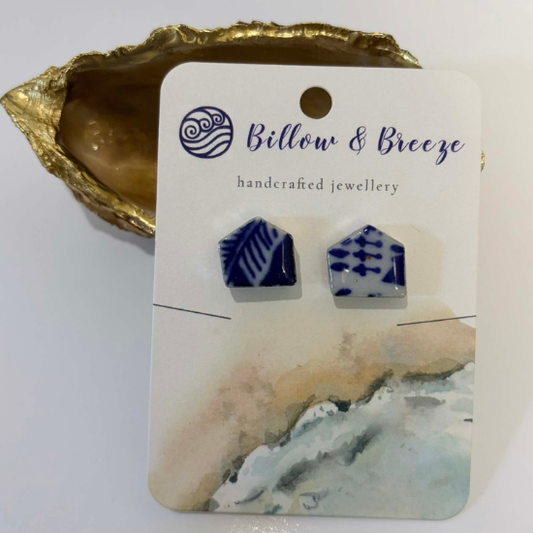 Sea Pottery Earrings
