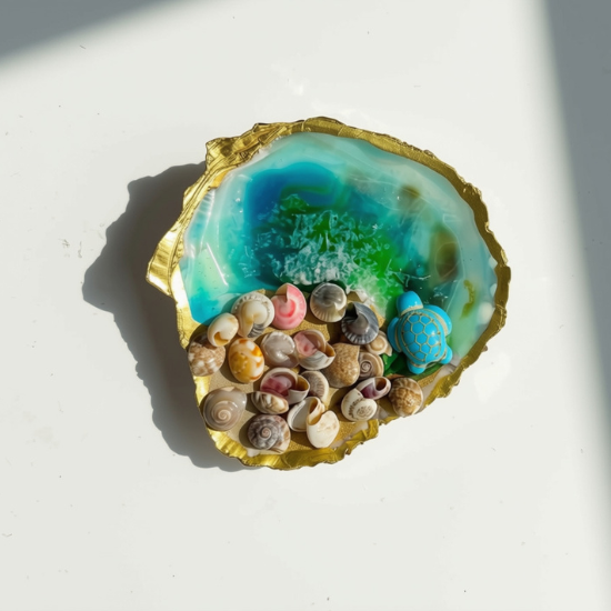 Turtle Lagoon (6) – Loch Ryan Oyster Shell Trinket Dish