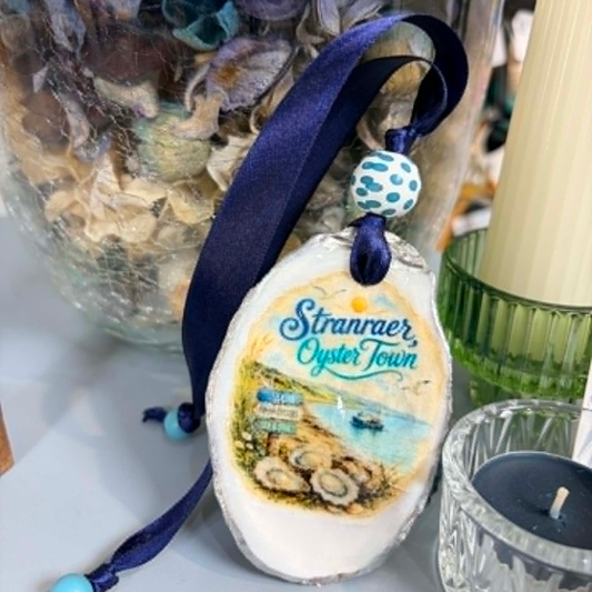 Stranraer Oyster Town Shell Hanging Decoration