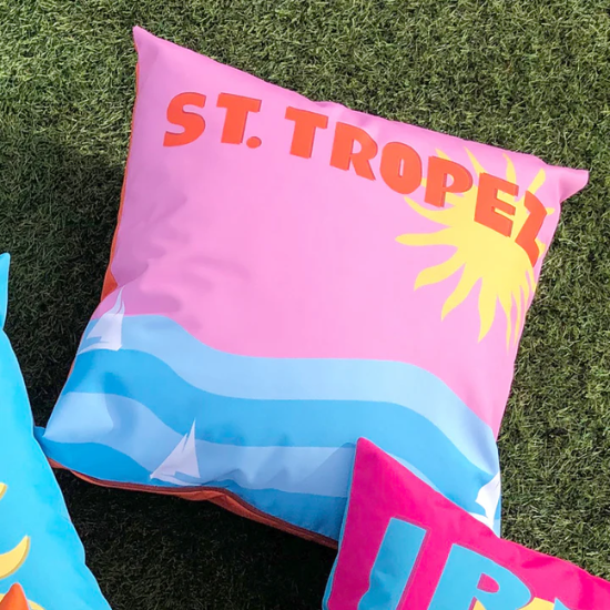 St Tropez Colourful Outdoor Cushion